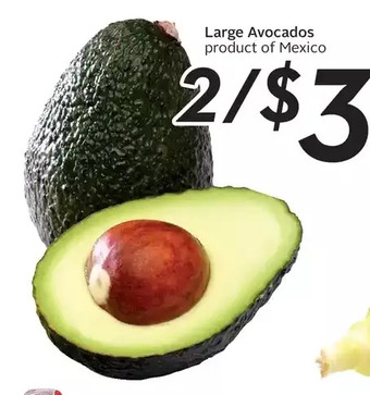 Sobeys Urban Fresh Large avocados offer