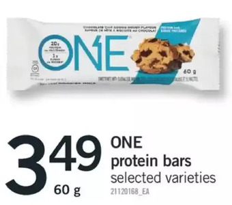 Fortinos One protein bars offer