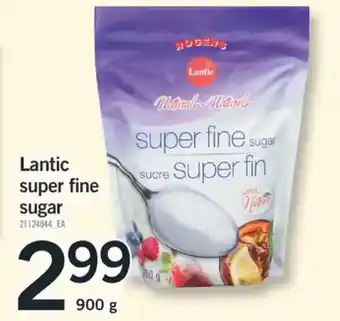 Fortinos Lantic super fine sugar offer