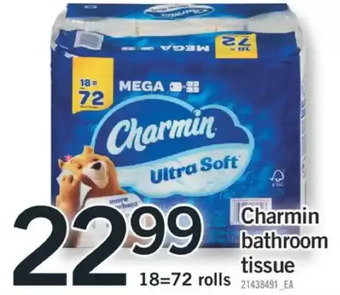 Fortinos Charmin bathroom tissue offer