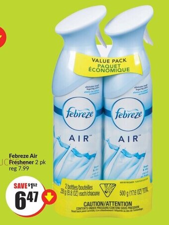 FreshCo Febreze air freshener 2 pk offer