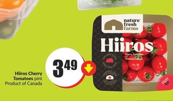 FreshCo Hiiros cherry tomatoes offer