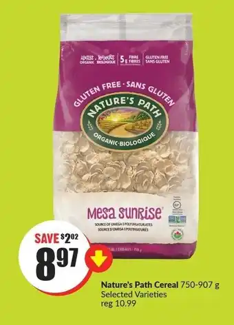 FreshCo Nature's Path cereal 750-907 g offer