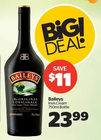Co-op Baileys irish cream 750 ml offer