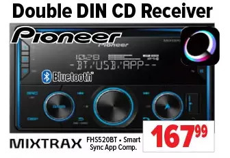 2001 Audio Video Pioneer double din cd receiver offer