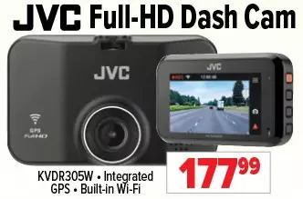 2001 Audio Video Jvc full-hd dash cam offer