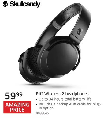 The Source Skullcandy riff wireless 2 headphones offer