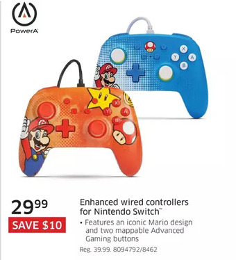 The Source Enhanced wired controllers for nintendo switch offer