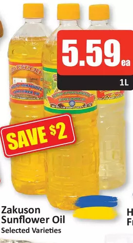 Starsky Zakuson sunflower oil offer
