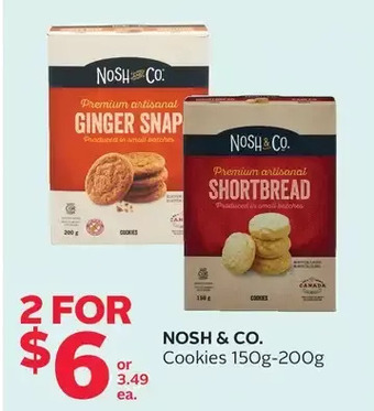 Rexall Nosh & co. cookies offer