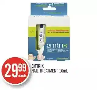 Shoppers Drug Mart Emtrix nail treatment offer