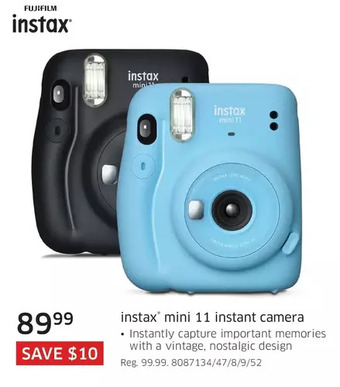 The Source Fujifilm instax mini 11 instant camera offer