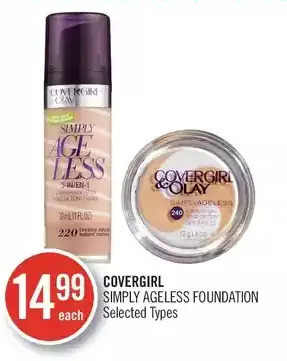 Shoppers Drug Mart Covergirl simply ageless foundation offer