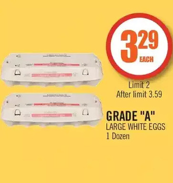 Shoppers Drug Mart Grade a large white eggs offer