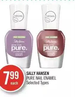 Shoppers Drug Mart Sally hansen pure nail enamel offer
