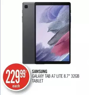 Shoppers Drug Mart Samsung galaxy tab a7 lite 8.7 32gb tablet offer