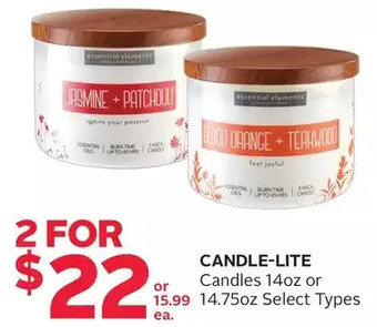 Rexall Candle-lite candles offer