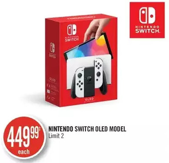 Shoppers Drug Mart Nintendo switch oled model offer