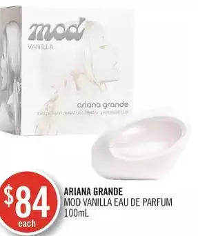 Shoppers Drug Mart Ariana grande mod vanilla eau de parfum offer