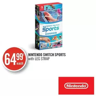 Shoppers Drug Mart Nintendo switch sports with leg strap offer