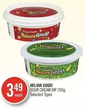 Shoppers Drug Mart Heluva good! sour cream dip offer