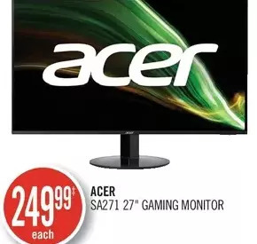 Shoppers Drug Mart Acer sa271 27 gaming monitor offer