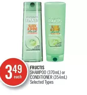 Shoppers Drug Mart Fructis shampoo or conditioner offer
