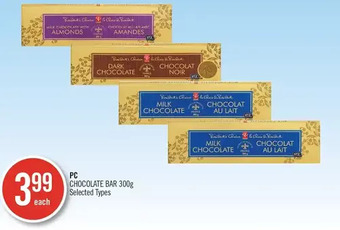 Shoppers Drug Mart Pc chocolate bar offer