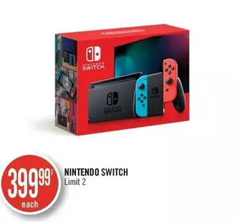 Shoppers Drug Mart Nintendo switch offer