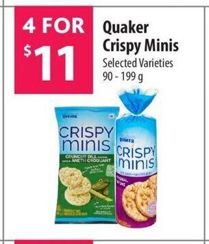 Co-op Quaker Crispy Minis offer