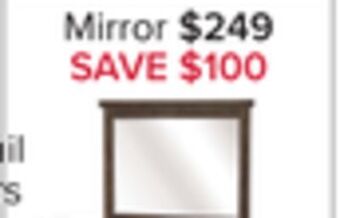 Leon's Eden mirror - grey offer
