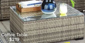 Leon's Caribe outdoor coffee table - navy offer