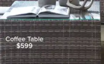 Leon's Melville two- outdoor coffee table with 2 ottoman- navy offer