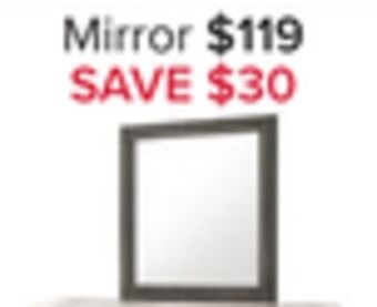 Leon's Amber mirror - grey offer