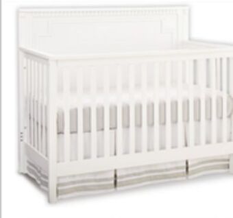 Leon's Emery convertible panel crib - white offer