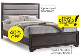 Leon's Sophie 3-piece full bed- weathered grey offer