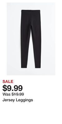 H&M Jersey leggings offer