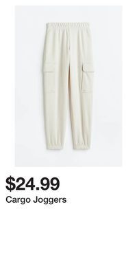 H&M Cargo joggers offer