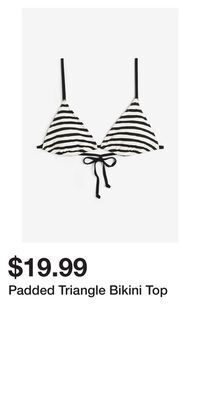 H&M Padded triangle bikini top offer