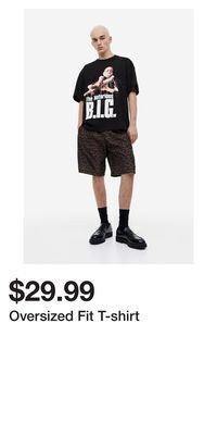 H&M Oversized fit t-shirt offer