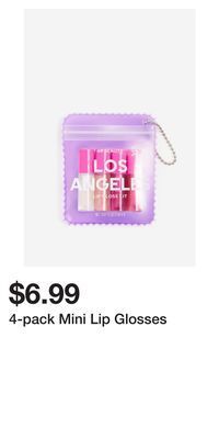 H&M 4-pack mini lip glosses offer