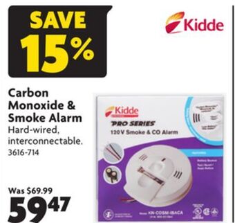 Home Hardware Smoke & carbon monoxide detector offer