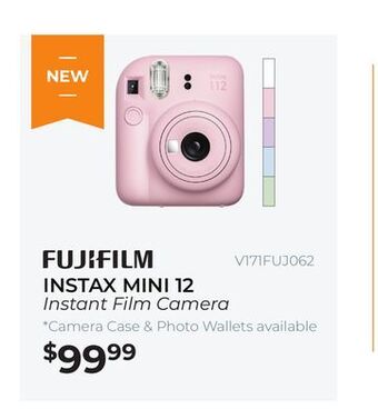 Henry's Fujifilm instax mini 12 instant film camera offer