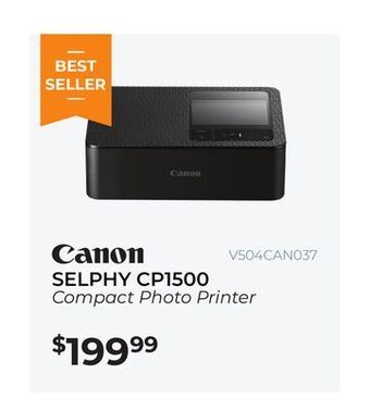 Henry's Canon selphy cp1500 compact photo printer offer