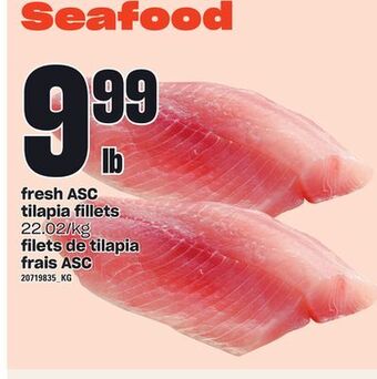 Independent City Market Filets de tilapia frais asc offer