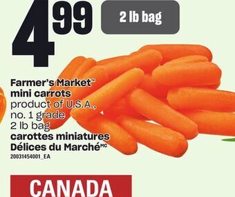 Independent City Market Carottes miniatures délices du marché, 2 lb bag offer