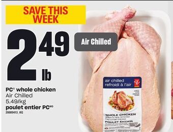 Independent City Market Pc® whole chicken offer