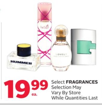 Rexall Select fragrances offer