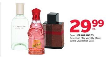 Rexall Select fragrances offer