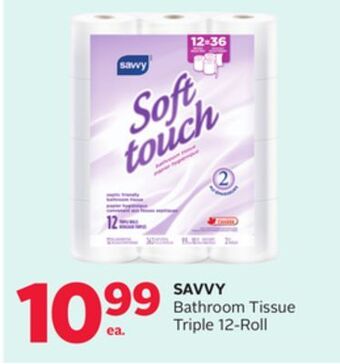 Rexall Savvy bathroom tissue offer